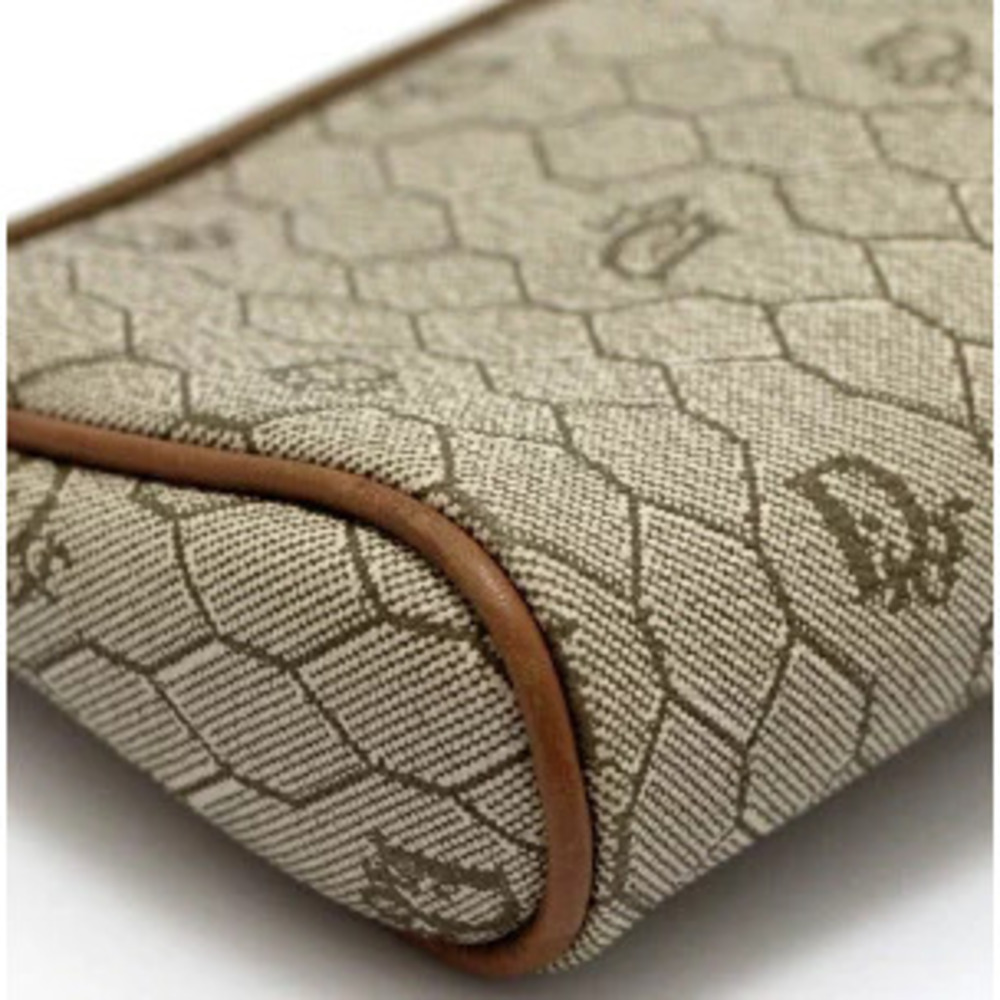 Christian Dior Cosmetic Clutch Honeycomb Brown - Picture 4 of 5